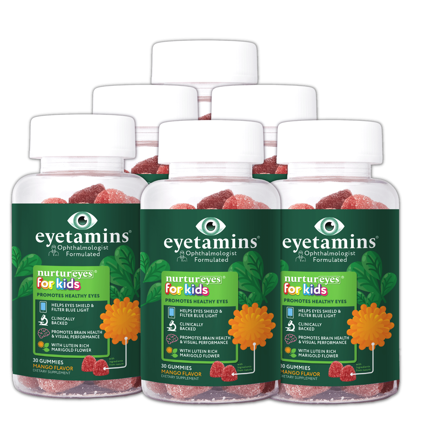 Nurtureyes® For Kids 6 Bottles