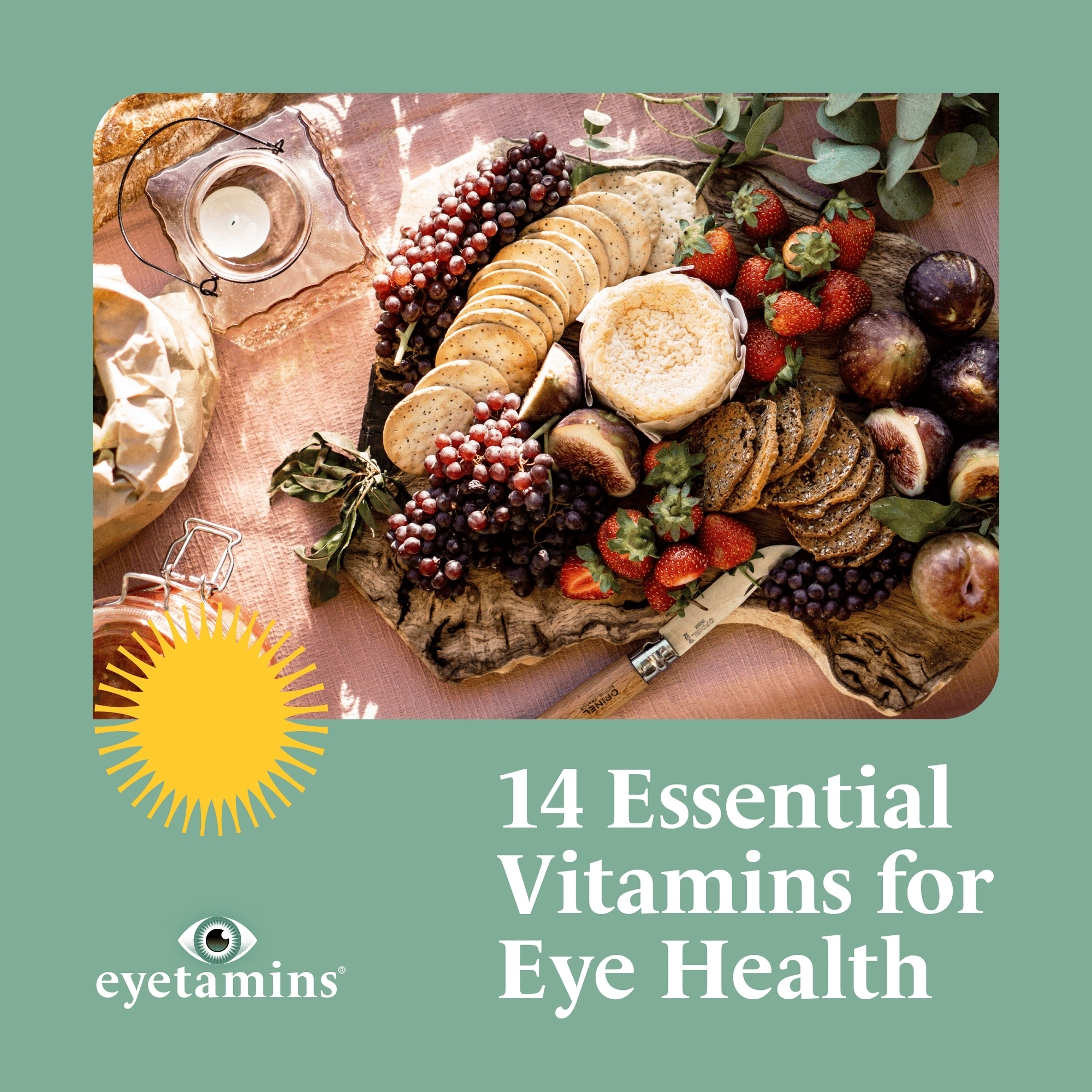 Eyetamins - 14 Essential Vitamins for Eye Health