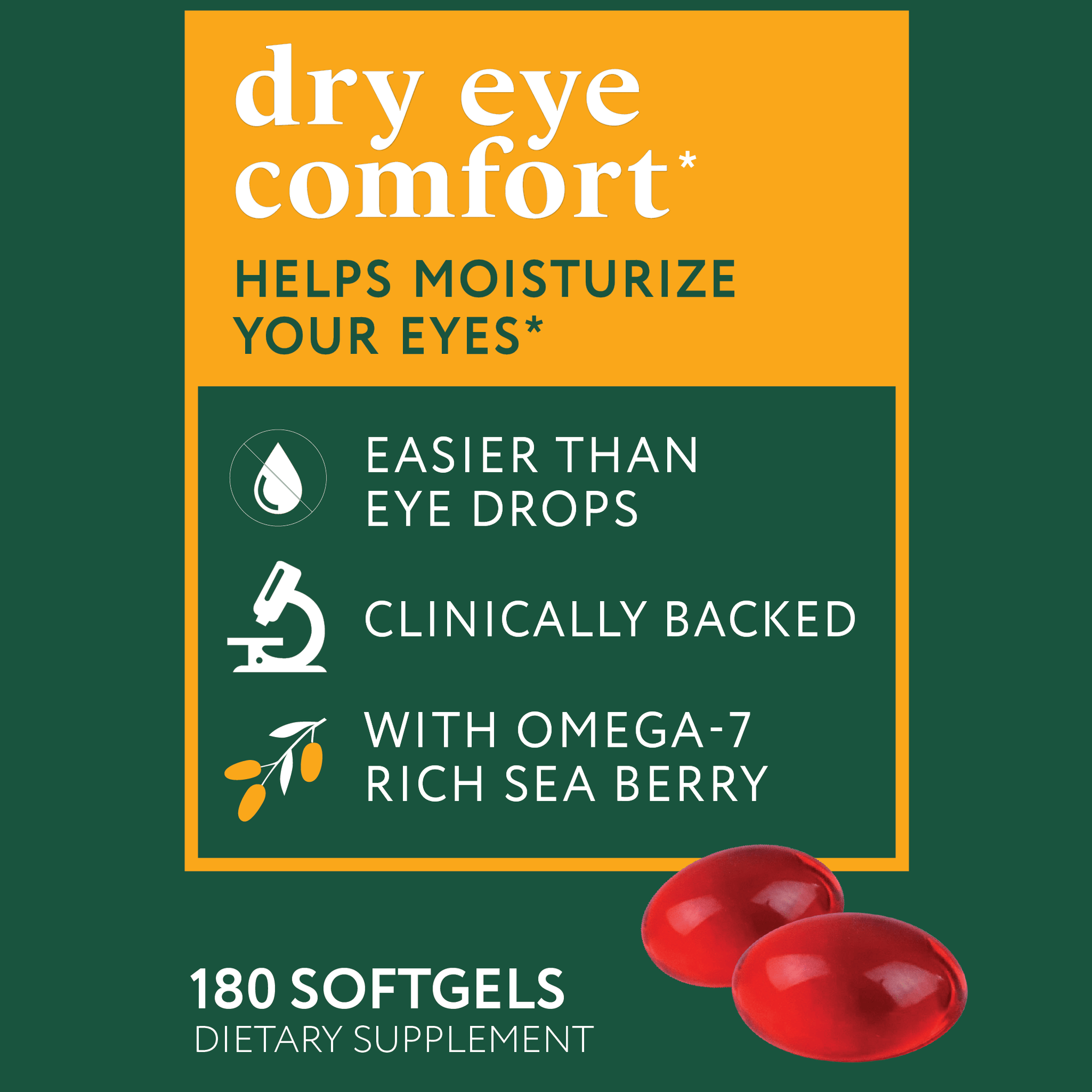 Dry Eye Comfort 180 Count