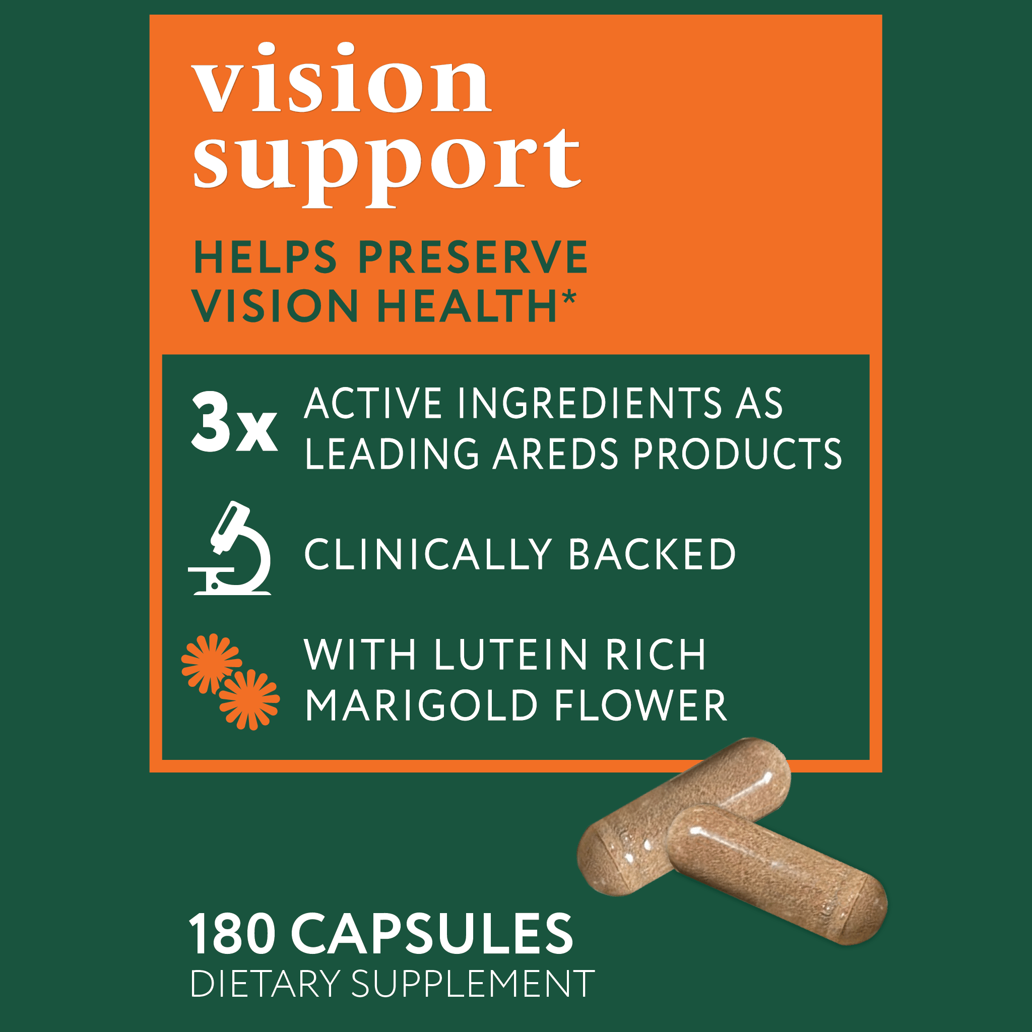 Vision Support 6 Bottles