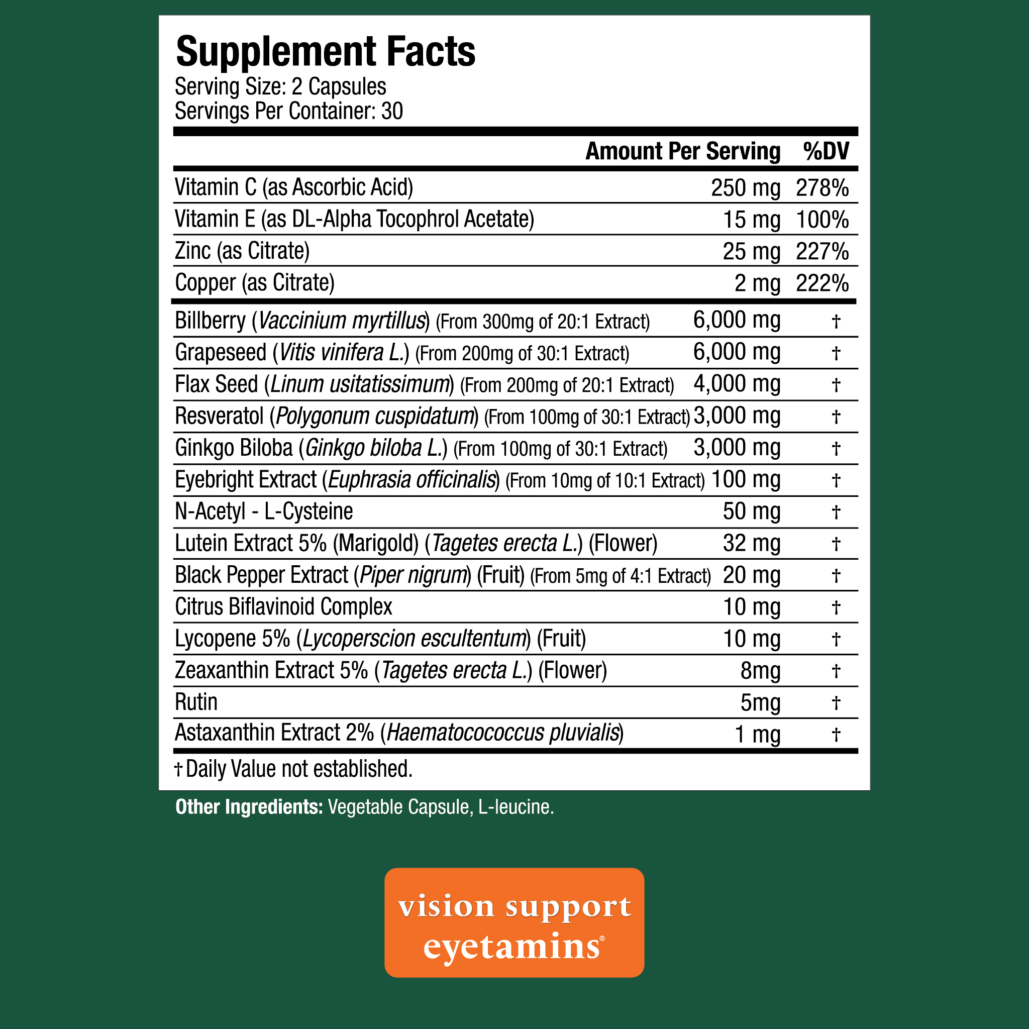 Vision Support 3 Bottles