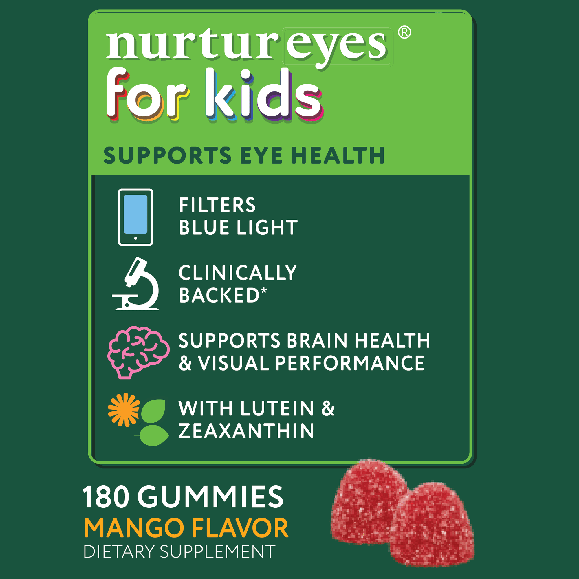 Nurtureyes® For Kids 6 Bottles